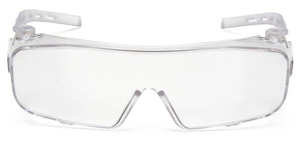 Pyramex Cappture S9910ST Safety Glasses with H2X Clear Anti-Fog Lens - Front
