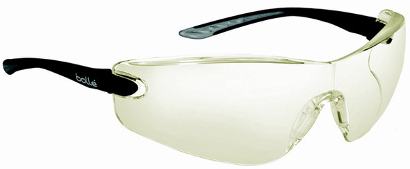 Bolle Cobra Safety Glasses with Black Temples and HD Hydrophobic Lens 40040